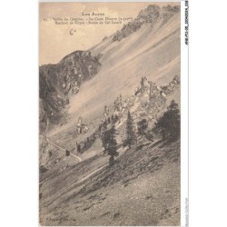 ANKP11-0885-05 - Vallée du queyras - La casse déserte - Rochers de gypse - Route du col izoard