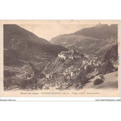 AAZP11-37-1054 - Route Des Alpes -Chateau Queyras -Village Et Fort