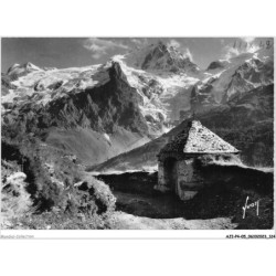 AJIP4-05-0400 - LE CHAZELET - Htes-alpes - Massif de la meije - Le grand pic - Les glaciers de la meije et du tabuchet