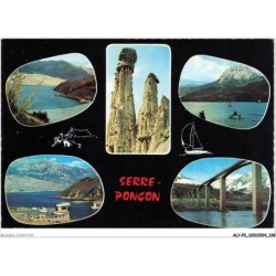 ALYP2-0170-05 - Lac et barrage de SERRE-PONCON - Le barrage - Les demoiselles coiffées - Le lac - Le belvédère - Le pont
