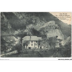 ANKP9-0784-05 - VALLEE DU QUEYRAS - La maison du roi et la route des tourniquets
