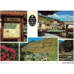 ALXP2-0102-05 - VALLEE DU QUEYRAS - La place - Le village - Le calvaire