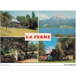 ALXP2-0159-05 - LA FERME - Vue d'ensemble et les aiguilles de chabrières - Le grand morgon - La terrasse