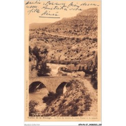 AFNP6-0579-37 - VALLEE DE LA MEOUGE - Le pont du moulin du vieux pomet et la cascade