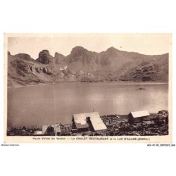 AEVP2-0123-05 - LE CHALET RESTAURANT et le LAC D'ALLOS