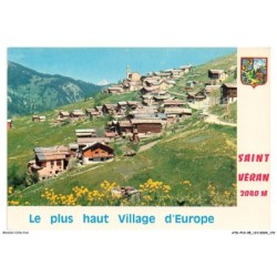 ATDP10-0837-05 - Les hautes alpes - Vallée du queyras - SAINT-VERAN - Le plus haut village d'europe
