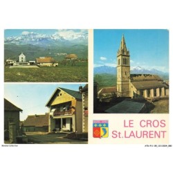 ATDP11-0878-05 - Les hautes alpes - LE CROS - SAINT LAURENT - Le temple l'église