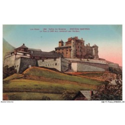 AQKP1-0066-05 - Vallée de Queyras - Chateau Queyras - Le fort construit par Vauban