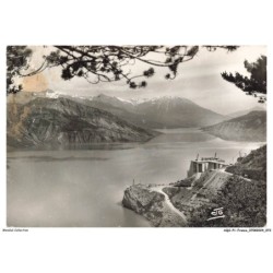 AQSP1-0037-05 - Barrage de SERRE-PONCON sur la durance - Le lac et les vannes de retenue - Aiguilles de chabrieres