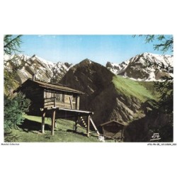 ATDP8-0585-05 - Les alpes - SAINT-VERAN - Châlets sur pilotis - Pointes des marcellettes