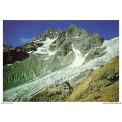 ATDP9-0737-05 - MASSIF DE L'OISANS - Refuge et glacier blanc-les ecrins et la grande sagne