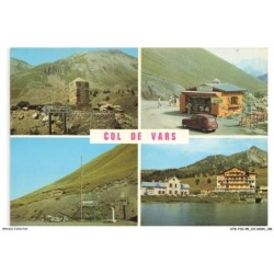 ATDP10-0804-05 - Les hautes alpes - LE COL DE VARS - La stèle commémorative - Chalet cartes et souvenirs - La bome