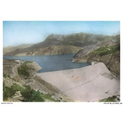 ATDP9-0747-05 - Barrage de - SERRE-PONCON - Sur la durance - La digue - Le lac et la route d'accès au belvédère
