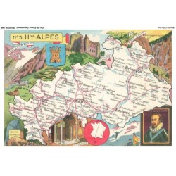 ATAP4-0242-05 - HAUTES-ALPES - Lesdiquieres - Carte