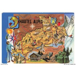 ASLP12-0794-05 - HAUTES ALPES - Circuit touristique - Plan