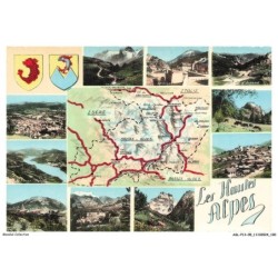 ASLP13-0878-05 - LES HAUTES ALPES - Blason de l'artiste héraldiste robert louis - Carte et divers aspects
