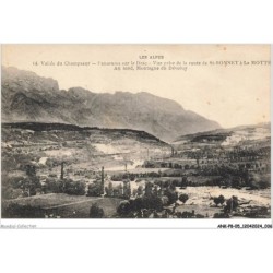 ANKP8-0616-05 - Vallée du champsaur - Panorama sur le drac - Vue prise de la route de saint-bonnet a la motte