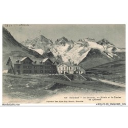 AWQP2-0101-05 - Le lautaret - Les hotels et le glacier de l'homme