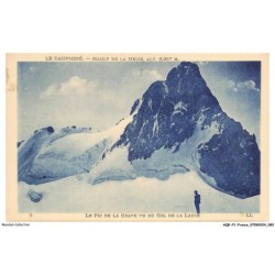 AQKP1-0042-04 - LE-DAUPHINE - Massif de la Meije - Le pic de la Grave vu du col de la Lauze