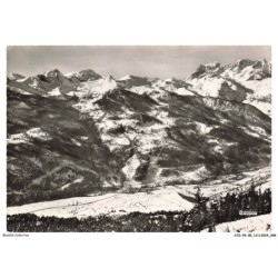 ATDP9-0687-05 - Vue d'ensemble de la station de - SERRE-CHEVALIER - A droite - Le pelvoux