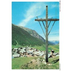 ASLP12-0800-05 - CEILLAC - Station de sports d'hiver - Vue d'ensemble