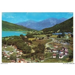 ASLP12-0758-05 - ENVIRONS DE SAVINES - Sur le barrage de SERRE-PONCON - Camping e d f au quartier des eygoires