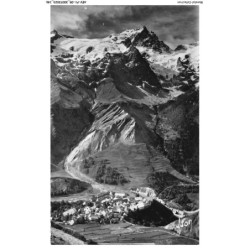 AEVP1-0074-05 - LA GRAVE - Massif de la meije et le village
