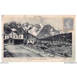 AEVP1-0083-05 - Le col du lautaret - L'hospice et le jardin alpin - Au fond le glacier de l'homme et pic du bec