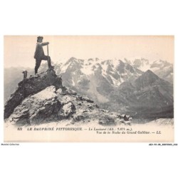 AEVP2-0098-05 - LE LAUTARET - Vue de la roche du grand galibier
