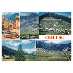 AEVP3-0273-05 - CEILLAC - Les chalets - Vieille fontaine - Vue générale aérienne - Le haut melezet