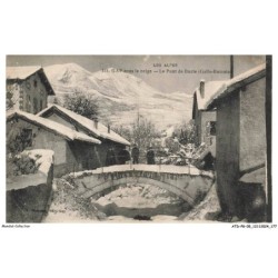 ATDP8-0657-05 - Les alpes - GAP - Sous la neige - Le pont de burle