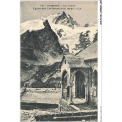ANKP11-0918-05 - LA GRAVE - église des terrasses et la meije