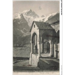 ANKP10-0847-05 - LA GRAVE - église des terrasses - Vue sur la meije