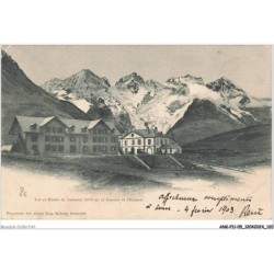 ANKP11-0936-05 - Col et hotel du lautaret et glacier de l'homme