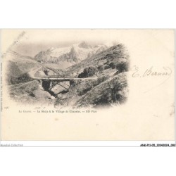 ANKP11-0922-05 - LA GRAVE - La meije et le village du chazelet