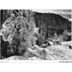 AJIP4-05-0359 - Les grandes alpes en hiver - BRIANCON - Sous la neige - Avenue d'italie et la croix de bretagne