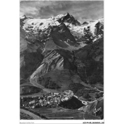 AJIP4-05-0403 - LA GRAVE - Htes-alpes - Massif de la meije et le village