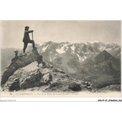 AFNP7-0600-37 - LE DAUPHINE - Vue de la roche du grand galibier