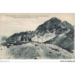 AFNP7-0598-37 - DAUPHINE - Le col du GALIBIER et sa table d'orientation et le grand galibier