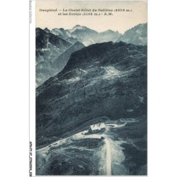 AFNP7-0601-37 - DAUPHINE - Le chalet-hôtel du galibier et les ecrins