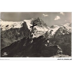 AFNP7-626-37 - ENVIRONS DE LA GRAVE - Vue prise de la route du chazalet - Le glacier du tabuchet