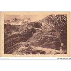 AFNP7-0624-37 - DAUPHINE - Route du GALIBIER - Le chalet-restaurant et la meije