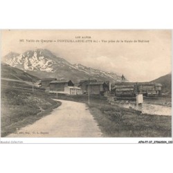 AFNP7-0659-37 - VALLEE DU QUEYRAS - FONTGILLARDE - Vue prise de la route de molines