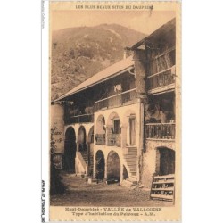 AFNP8-0758-38 - HAUT-DAUPHINE - VALLEE DE VALLOUISE - Type d'habitation du pelvoux