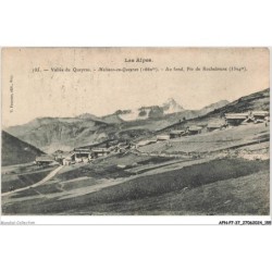 AFNP7-0670-37 - Vallée du QUEYRAS - MOLINES-EN-QUEYRAS - Au fond - Pic de rochebrune