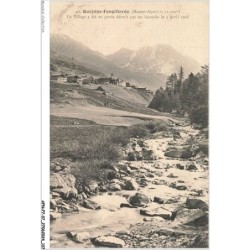 AFNP7-0661-37 - QUEYRAS-FONGILLARDE - Le village a été en partie détruuit par un incendie