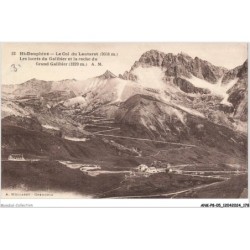 ANKP8-0687-05 - LE COL DU LAUTARET - Les lacets du galibier et la roche du grand galibier