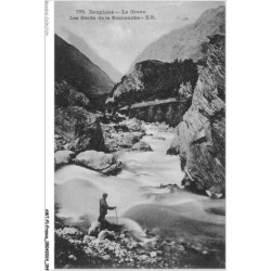AMTP1-0098-05 - DAUPHINE - La grave - Les bords de la romanche