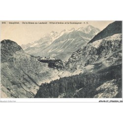 AFNP8-0751-05 - DAUPHINE - DE LA GRAVE AU LAUTARET - Villar-d'arène et le combeynot