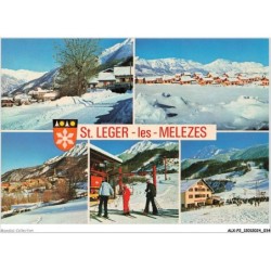 ALXP2-0118-05 - ST-LEGER LES MELEZES - Vue générale - Les nouveaux chalets - Les remontées mécaniques